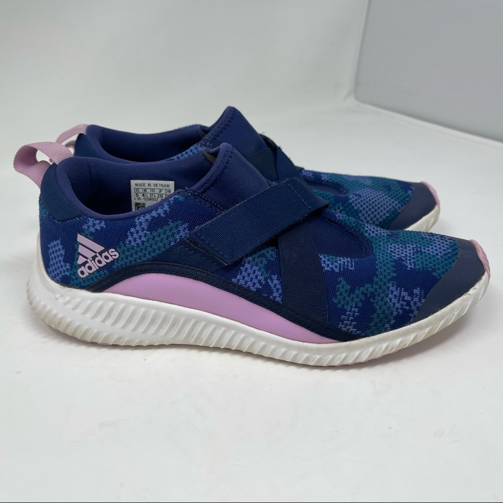 Adidas Fortarun X CF B41788 Blue Pink Running Shoes Sneakers Size 5